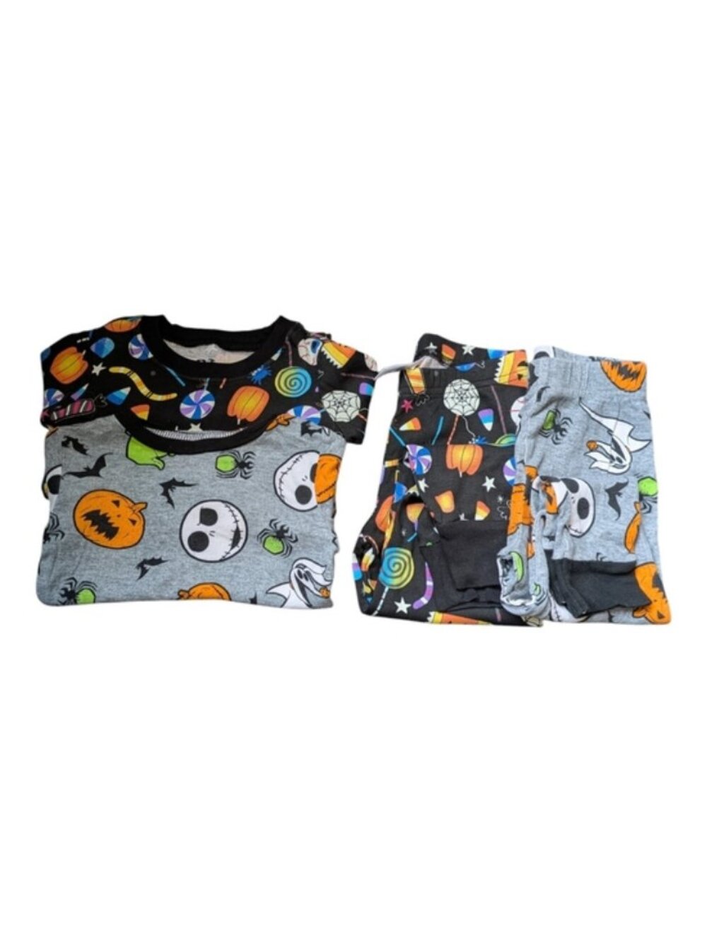 BUNDLE (2) Halloween PJ Sets Size 4‎ Disney and PJ Place